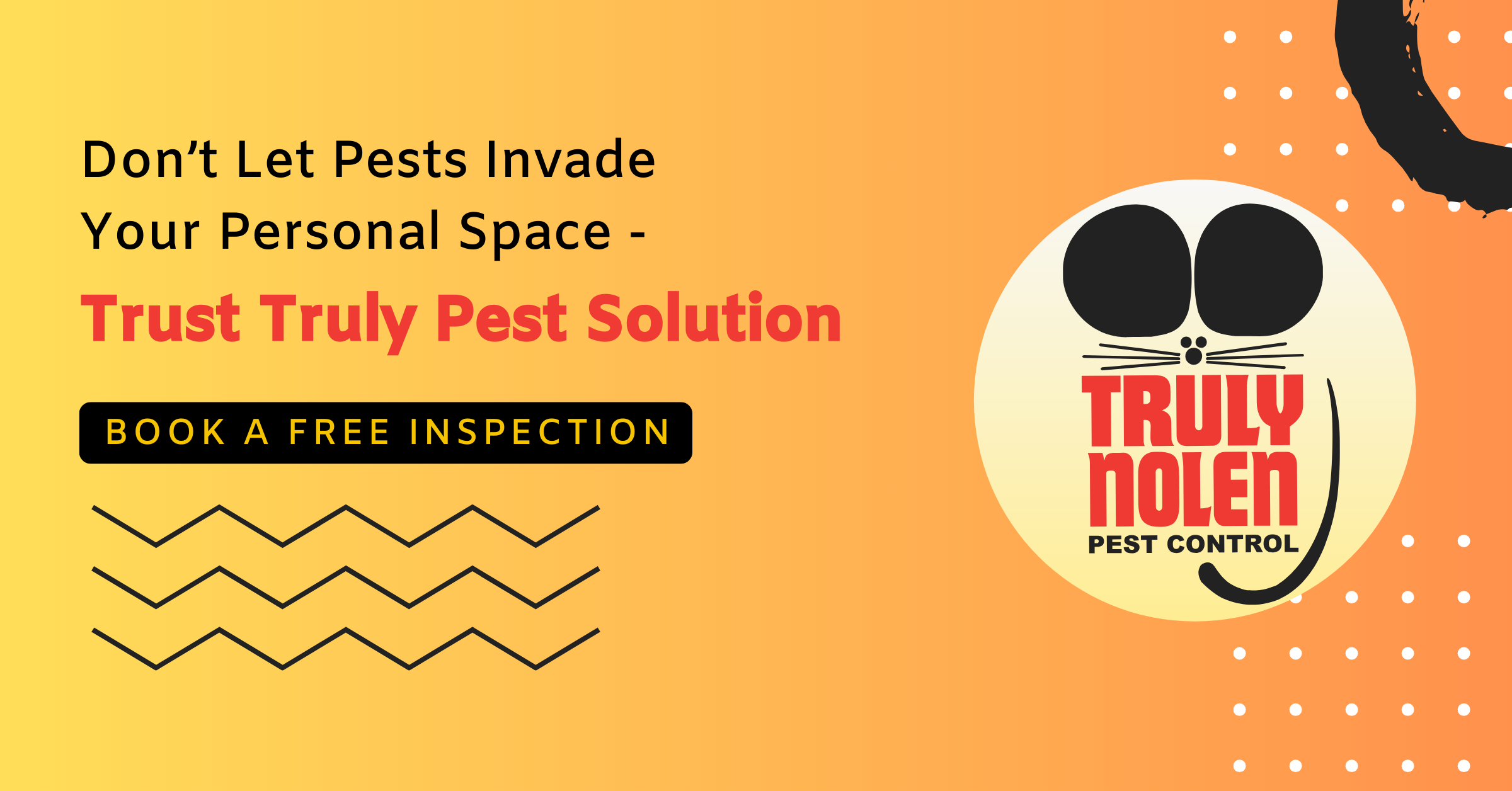 Don't let pests invade your personal space - Truly Pest Solution